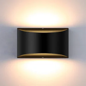 1/10x Dimmable Modern 6W LED Wall Light Up Down Indoor Sconce Lamp Light Fixture 