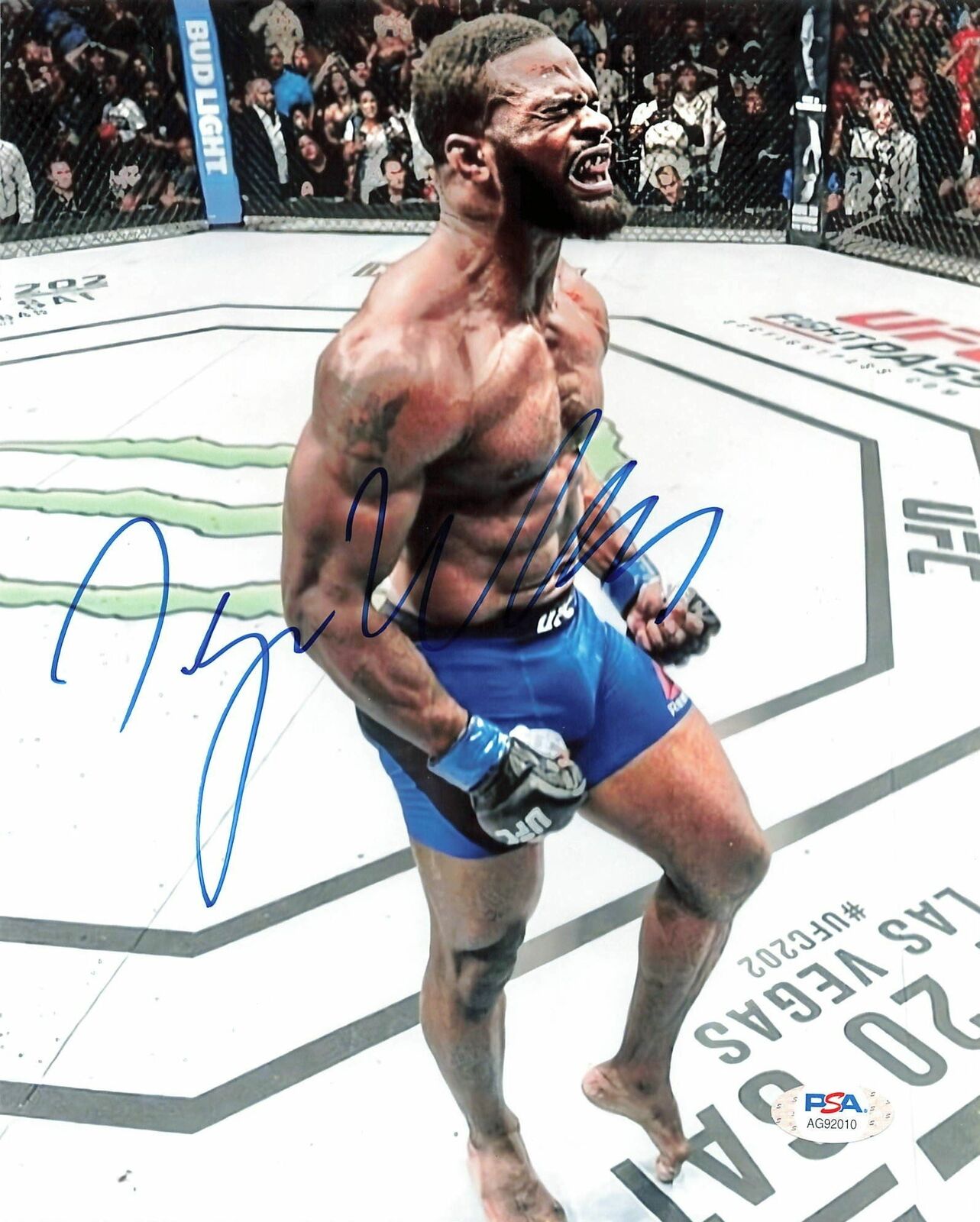 Tyron Woodley signed 8x10 Photo Poster painting PSA/DNA COA UFC MMA