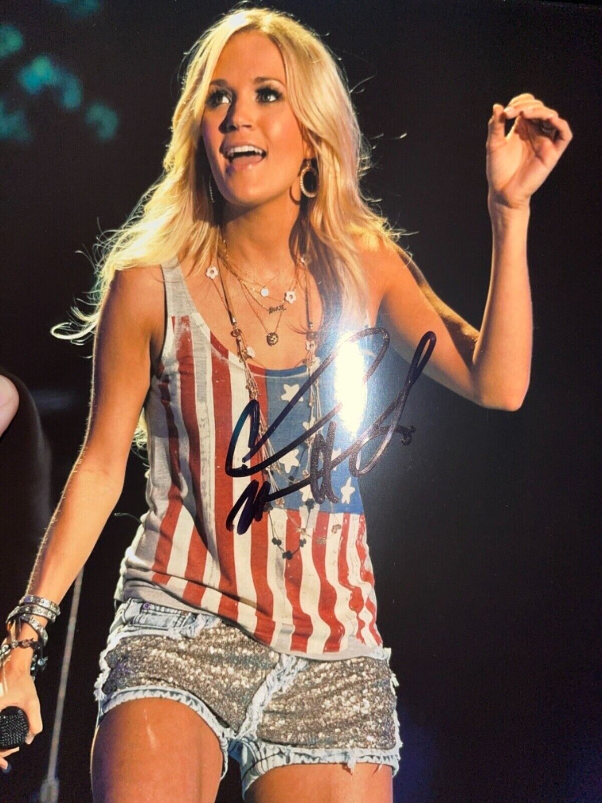 Carrie underwood signed 8 x10 Photo Poster painting autograph Photo Poster painting