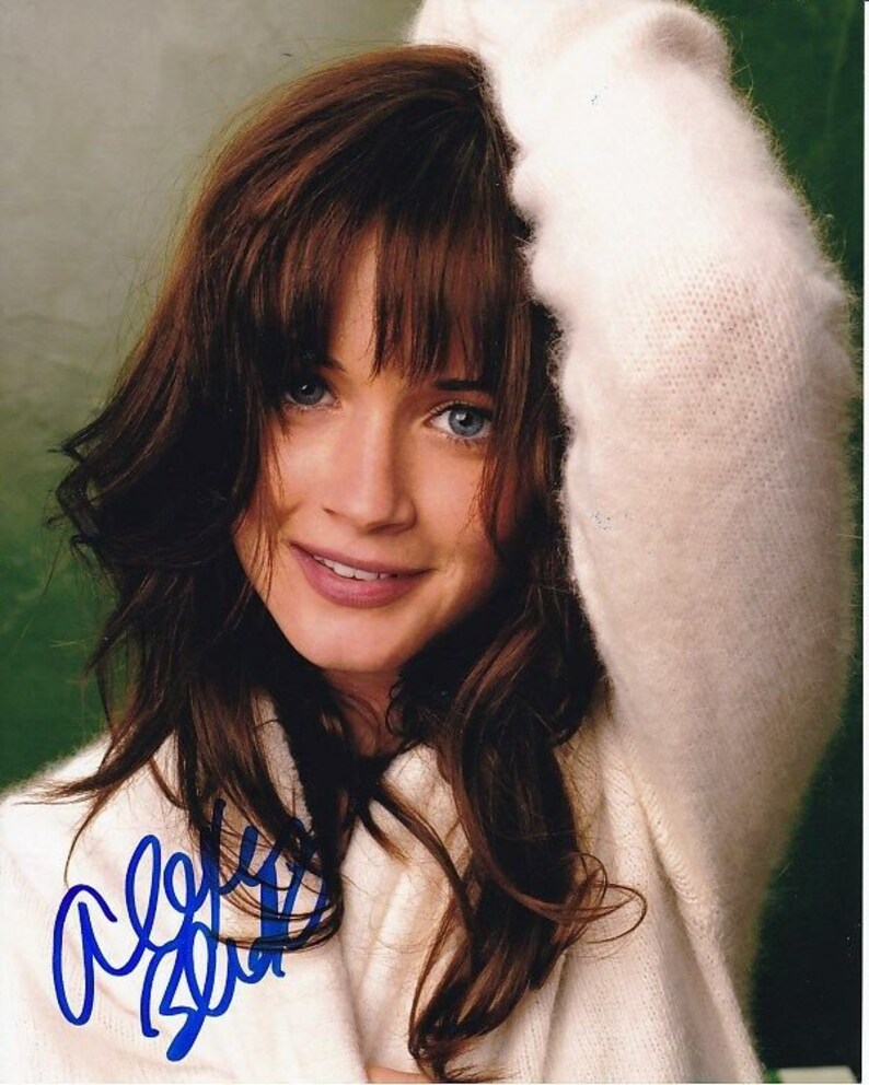 Alexis bledel signed autographed 8x10 Photo Poster painting