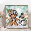 Diamond Painting-DIY Crystal Rhinestone Snowman