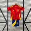 2024 Kids Spain Soccer Jersey Home