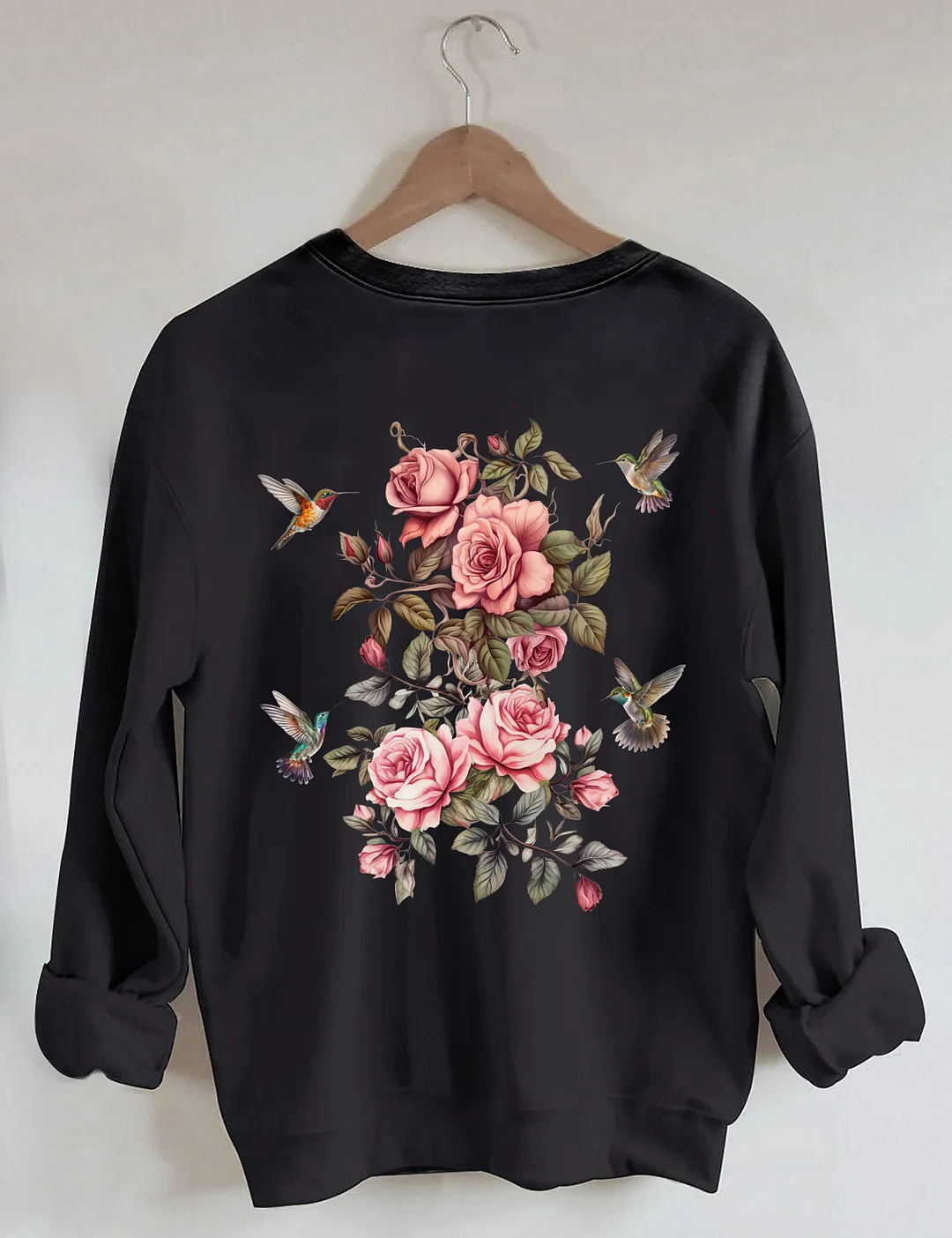 Wildflower And Bird Sweatshirt