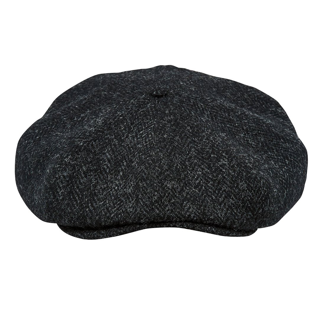 PEAKY BLINDERS Genuine Scottish Harris Tweed 8 Panels Man Cap WoolShelby PEAKY BLINDERS Genuine Scottish Harris Tweed 8 Panels Man Cap WoolShelby