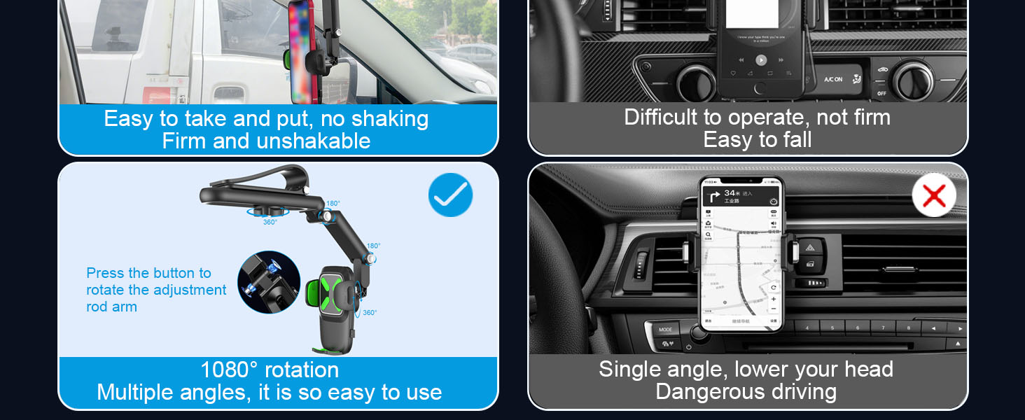 sun visor phone holder