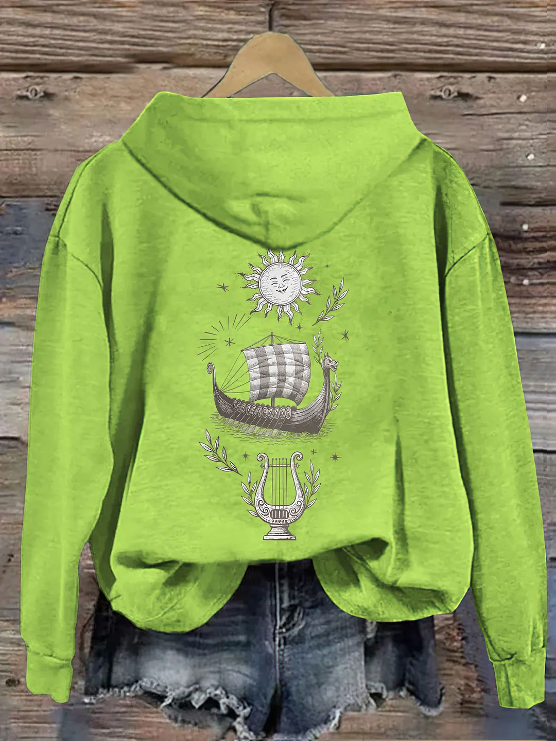 Greet the World With Open Arms Hoodie