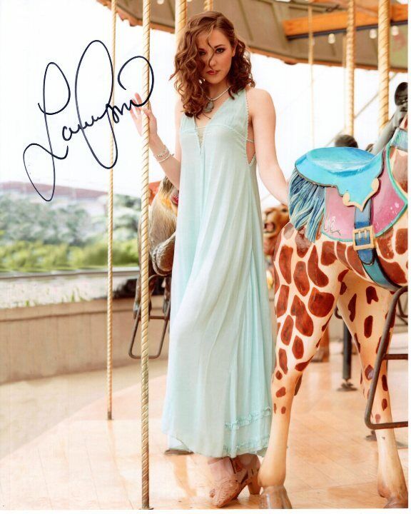 LAURA OSNES Signed Autographed 8x10 CAROUSEL Photo Poster painting