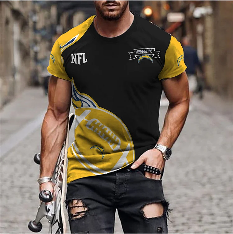 Los Angeles Chargers All Over Print T-Shirt