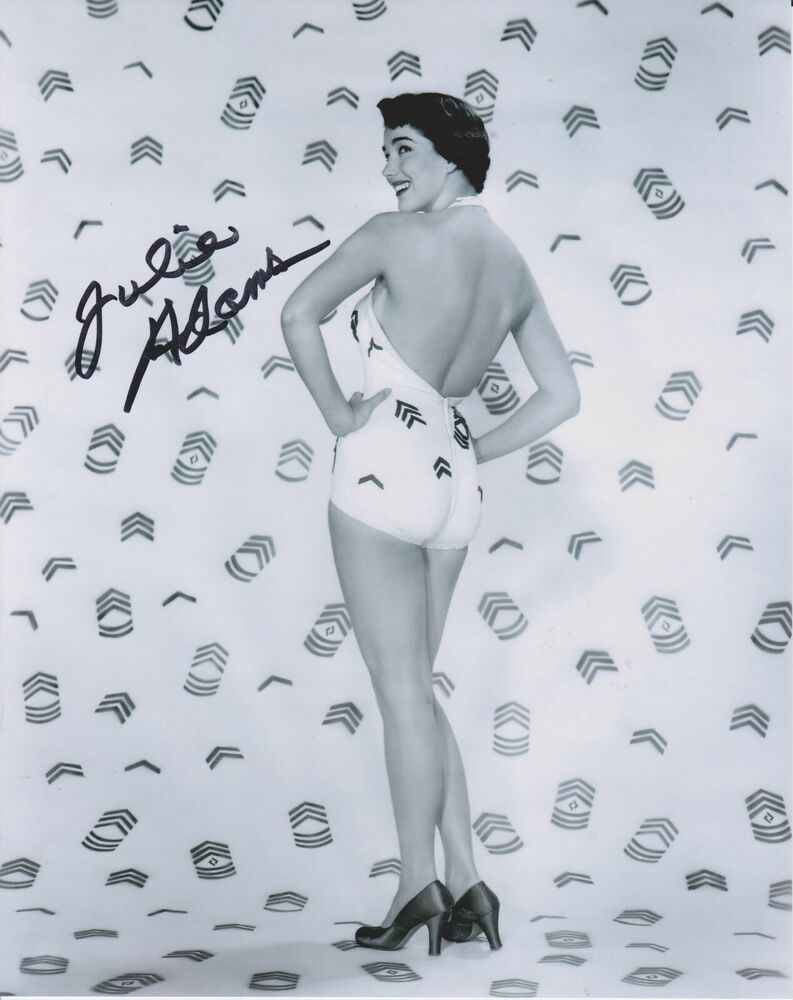 Julie Adams (1926-2019) Original Autographed 8X10 Photo Poster painting #4 signed @HShow