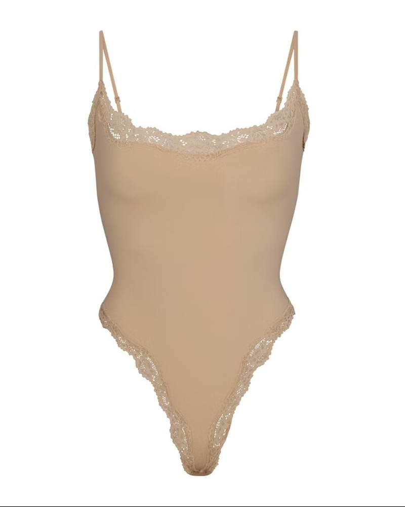 Sexy Halter-Neck Lace Bodysuit