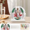 Acrylic Jesus 5D DIY Diamond Art Paper Towel Storage Rack Decor for Home Decor