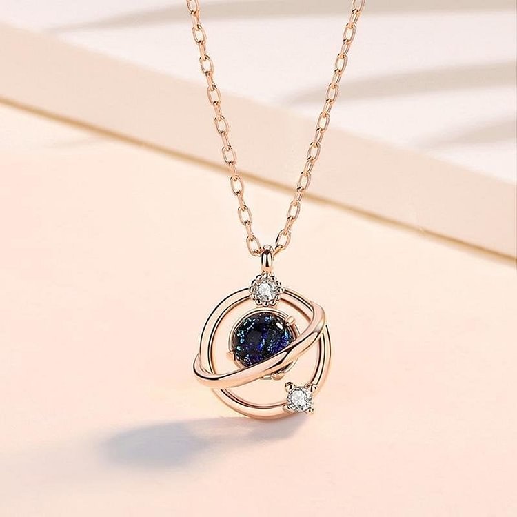 For Love - You Are My Favorite Planet Universe Necklace