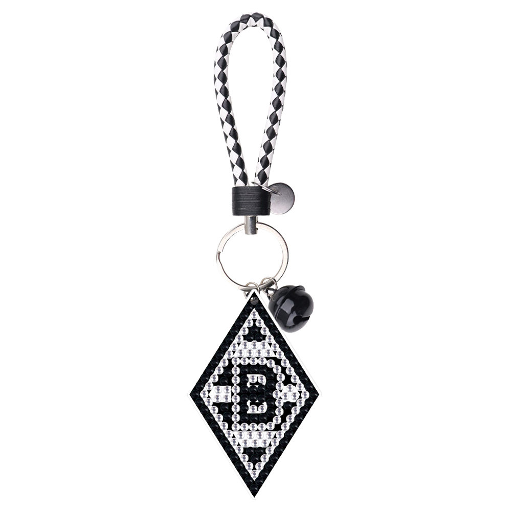 

1pcs Football Borussia Mönchengladbach Double Sided - 5D DIY Craft Keychain, 501 Original