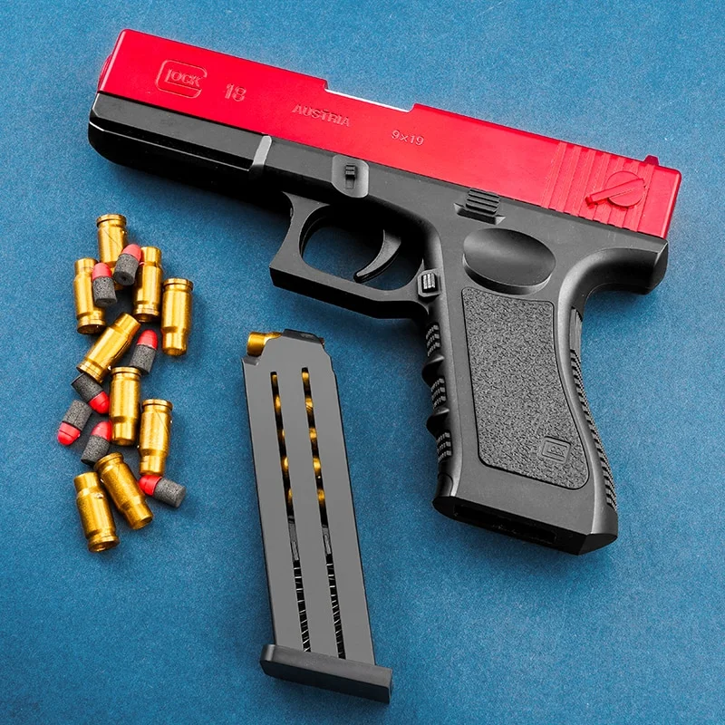 New Glock Toy Pistol & Foam Bullets