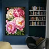 (Big Size)Peony - 11CT Stamped Cross Stitch - 40*60cm - Flower