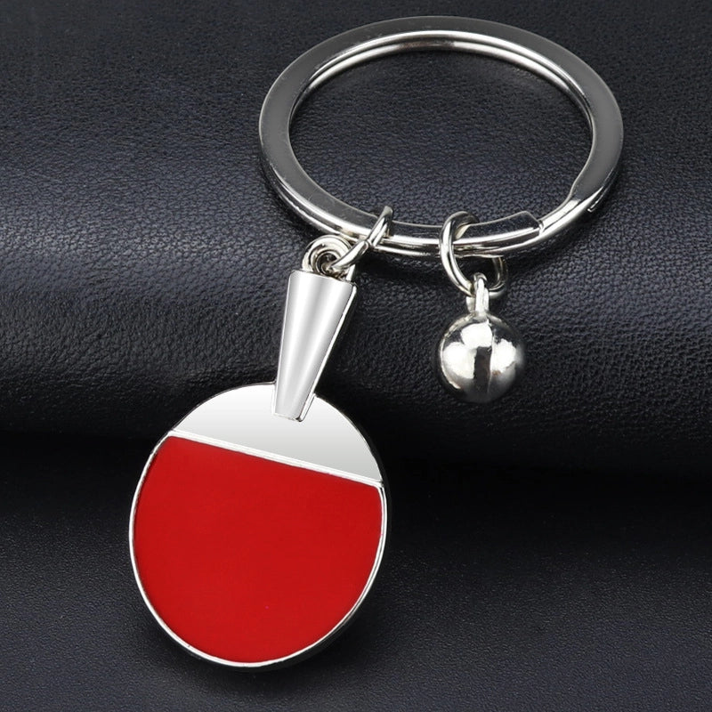 Fashion Football Alloy Unisex Bag Pendant Keychain 1 Piece