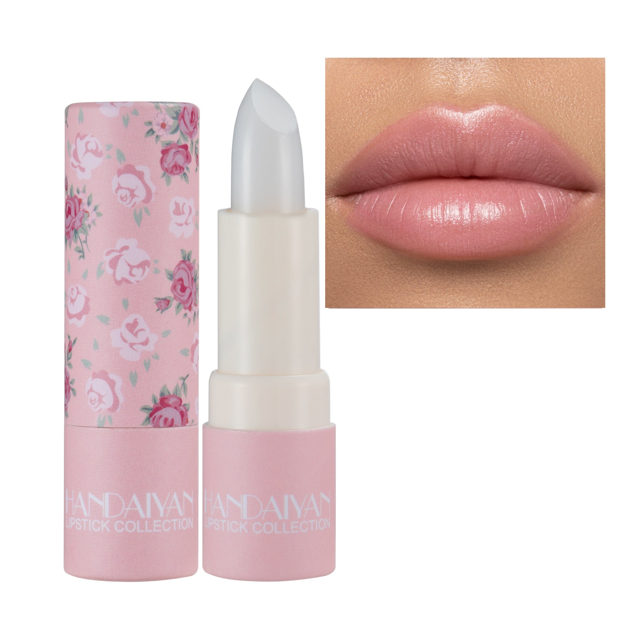 HANDAIYAN Floral Print Soft Velvet Lipstick