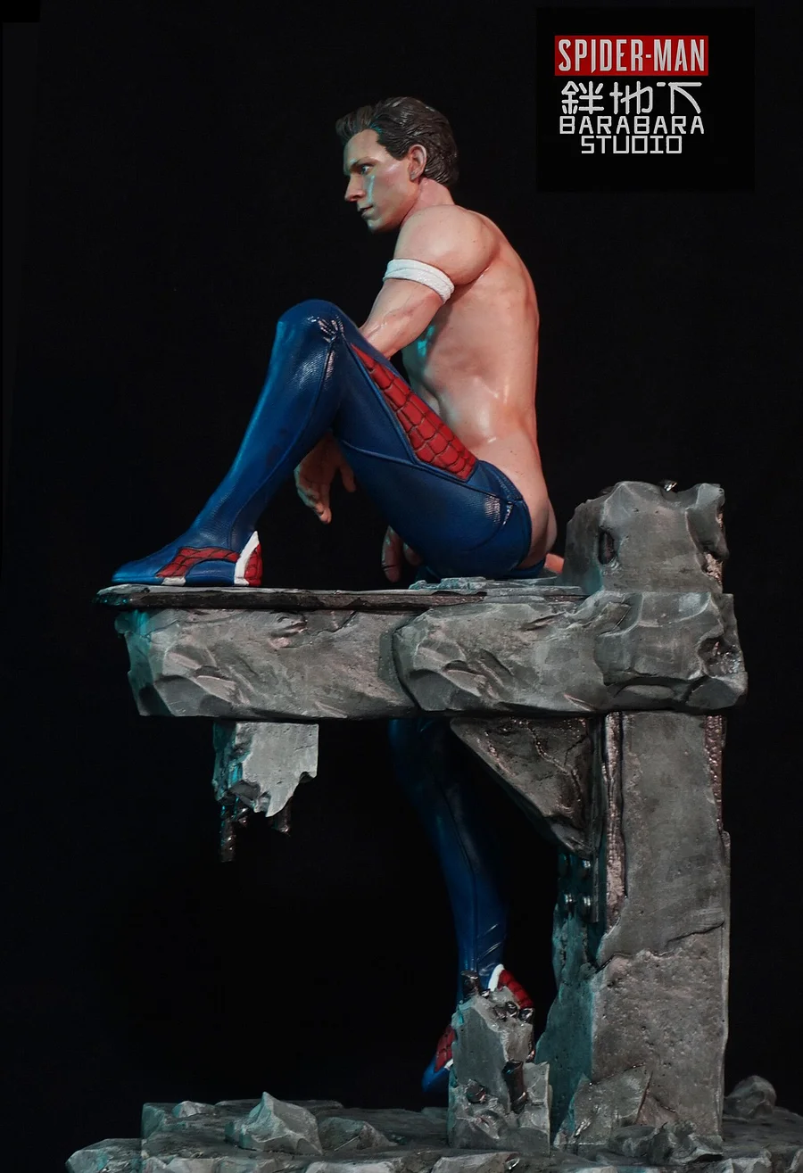 Pre-order Barabara Studio Sexy Spider-Man Peter Parker Tom Holland Adult  18+ 1/6
