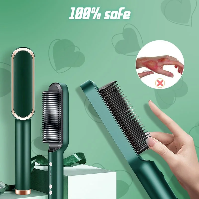 🔥Last Day 49% OFF🔥-Negative Ion Hair Straightener Styling Comb