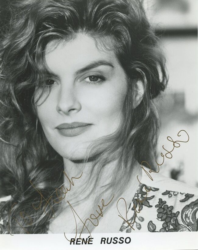 Beautiful RENE RUSSO Signed Photo Poster painting