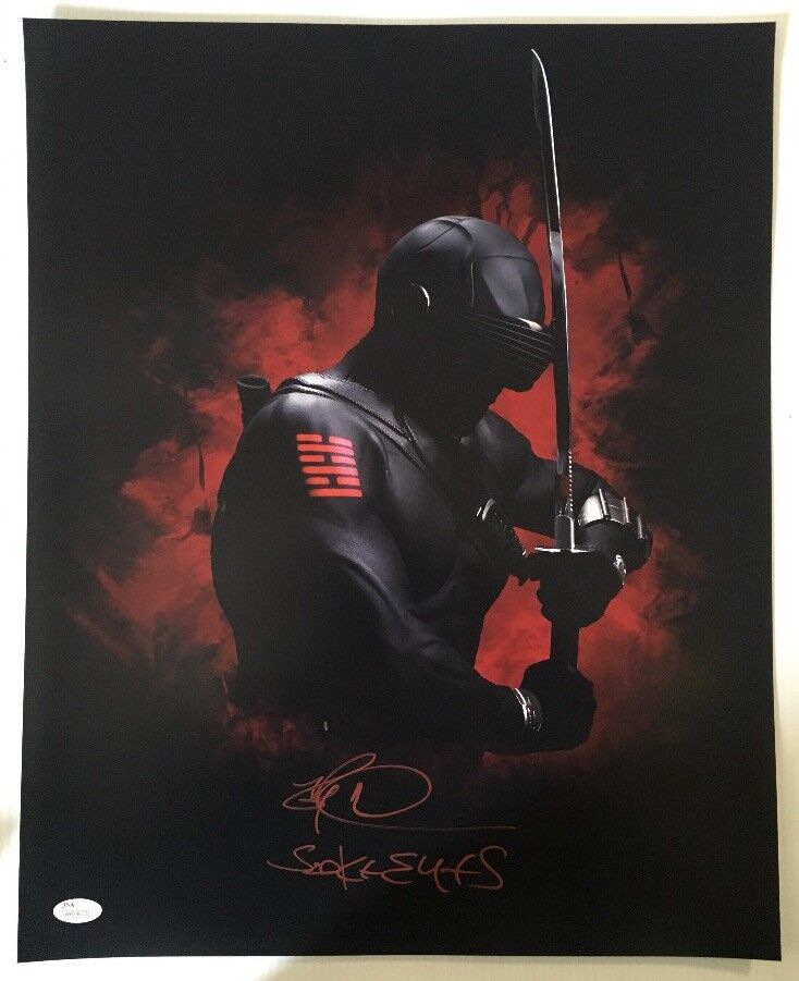 Ray Park Signed Autographed 16x20 Photo Poster painting Star Wars GI Joe Snake Eyes JSA COA 1