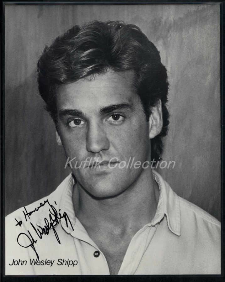 John Wesley Shipp - Signed Autograph Headshot Photo Poster painting - Dawson's Creek - Actor