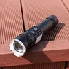 30W LED+COB High Power Flashlight USB Rechargeable 800LM Zoomable Flashlight