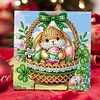 6Pcs DIY Easter Eggs Diamond Painting Card