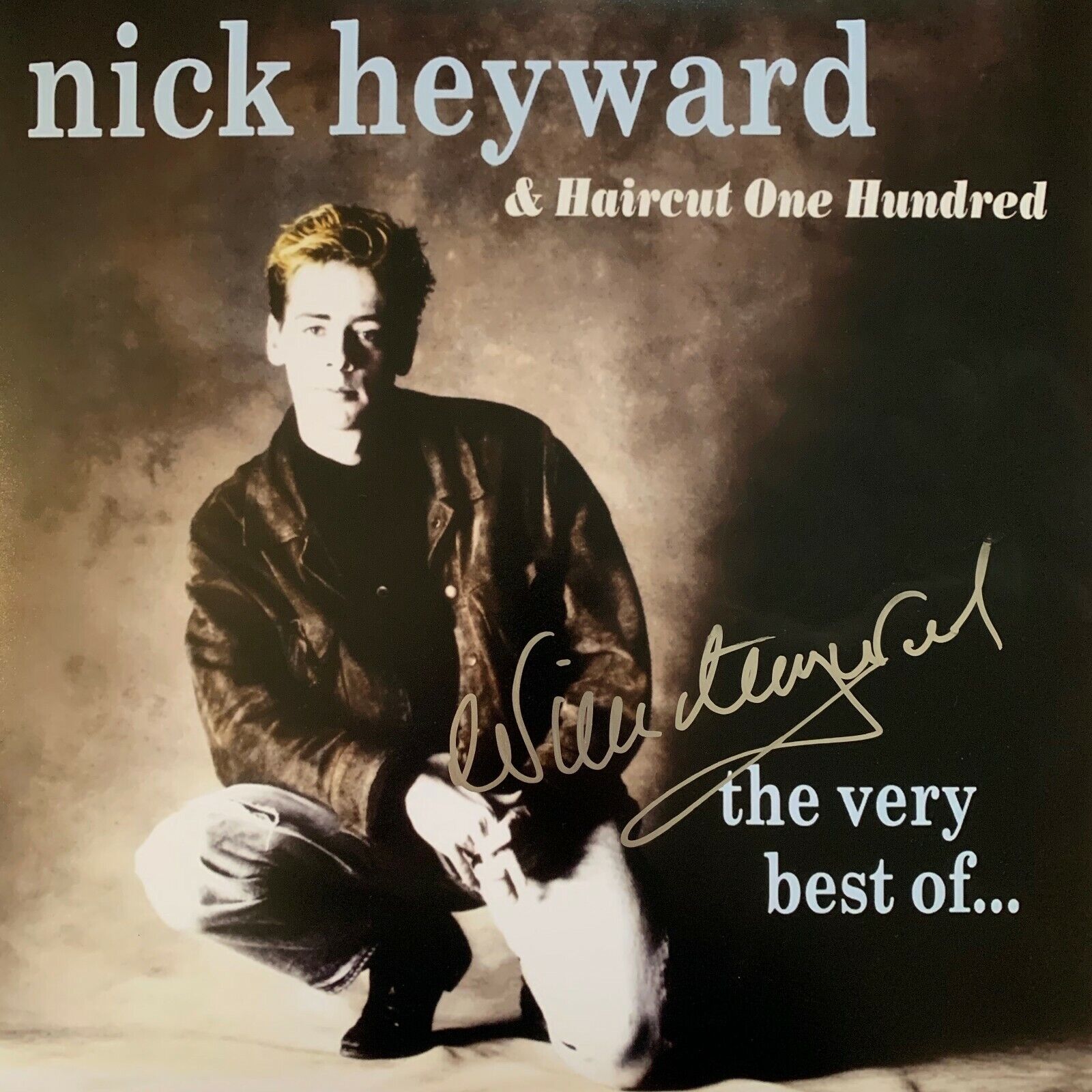 NICK HEYWARD HAND SIGNED 12x12 Photo Poster painting - HAIRCUT 100 - MUSIC AUTOGRAPH.