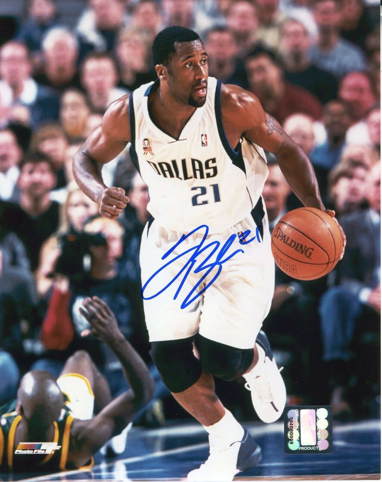 Greg Buckner Autographed 8x10 Dallas Mavericks#S1357