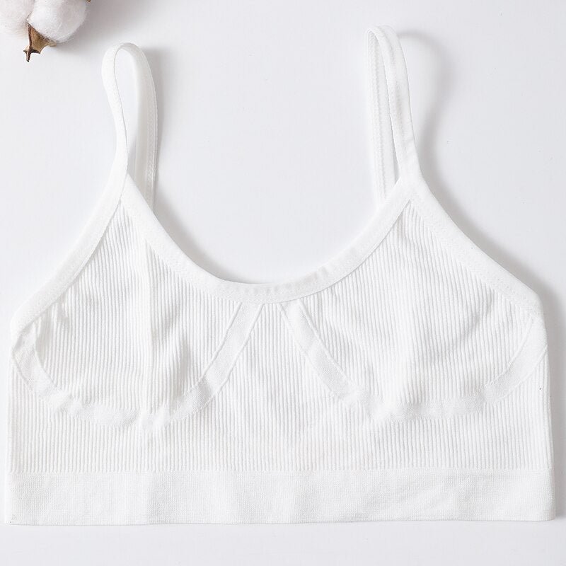 Backless Underwear Wirefree Bras For Women Bra Top Female Low Back Bralette Sexy Lingerie Plus Size Brassiere Women's Underwear