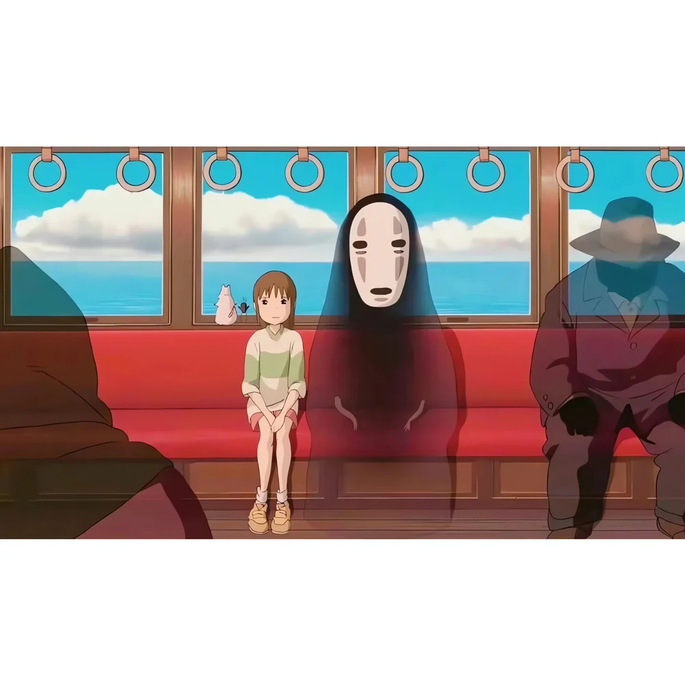 Diamond Painting - Full Round Drill - Spirited Away(Canvas|70*40cm)