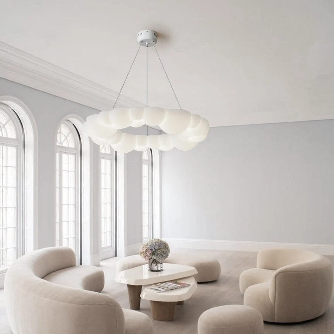 Creative Cloud Design Donut Style Pendant Lights