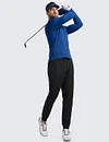 CRZ YOGA All Day Comfy Golf Joggers Pants for Men 30'' Quick Dry Lightweight Stretch Work Casual Joggers with Pockets