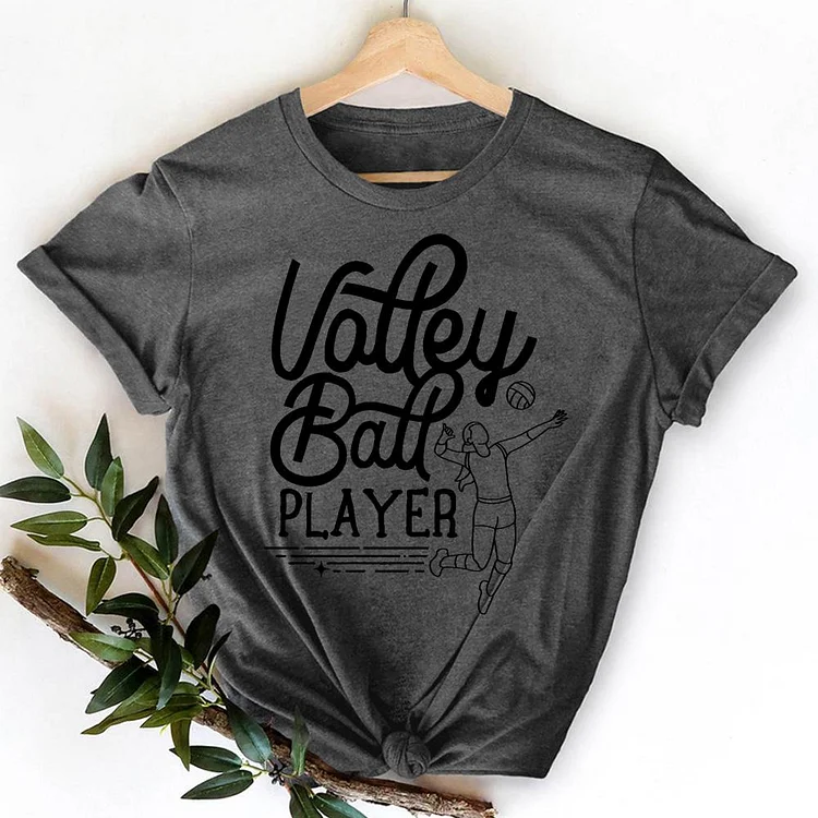 Volleyball batt Player T-Shirt-07425-Annaletters