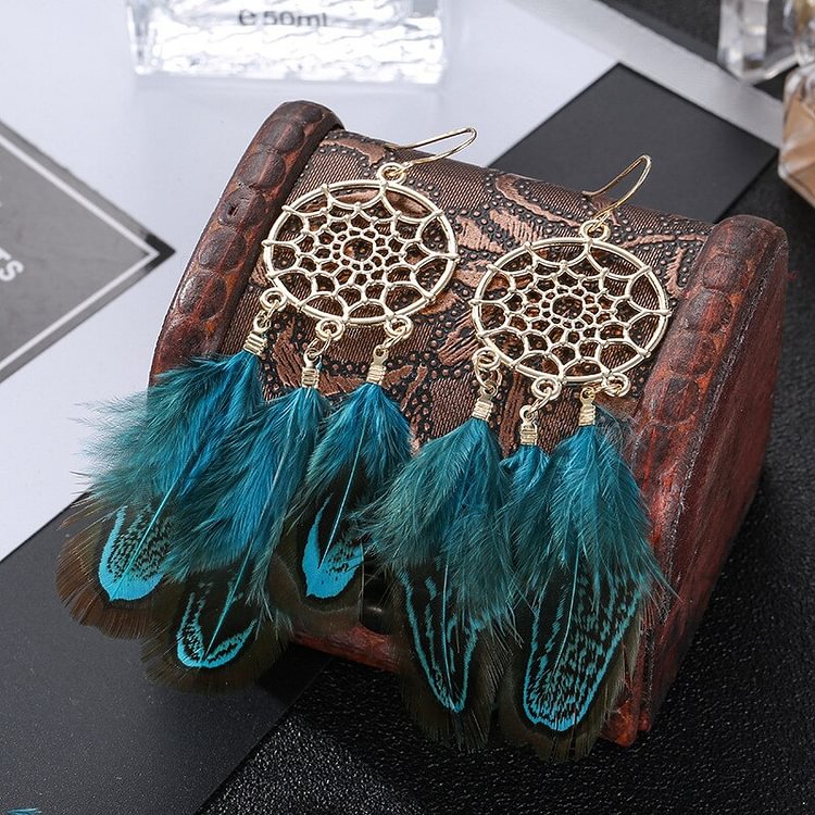 Handmade Dream Catcher Earrings