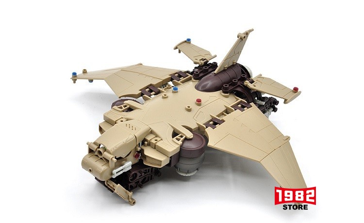 RIHIO MM004 Yellow SKY LIMULUS GROUD HORSEFOOT Plane Assembly Toy Action Figure Building Kit Model Collectible Kids Adults DIY Construction Playset Transformable Vehicle Figurine Gift