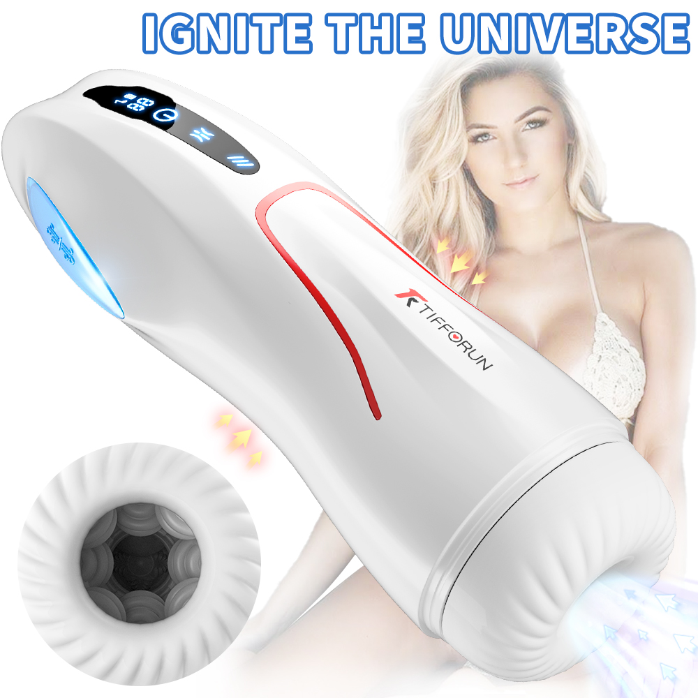 Universe - Automatic Clamping Suction Vibration Masturbation Cup With 9 Powerful Suction Mode