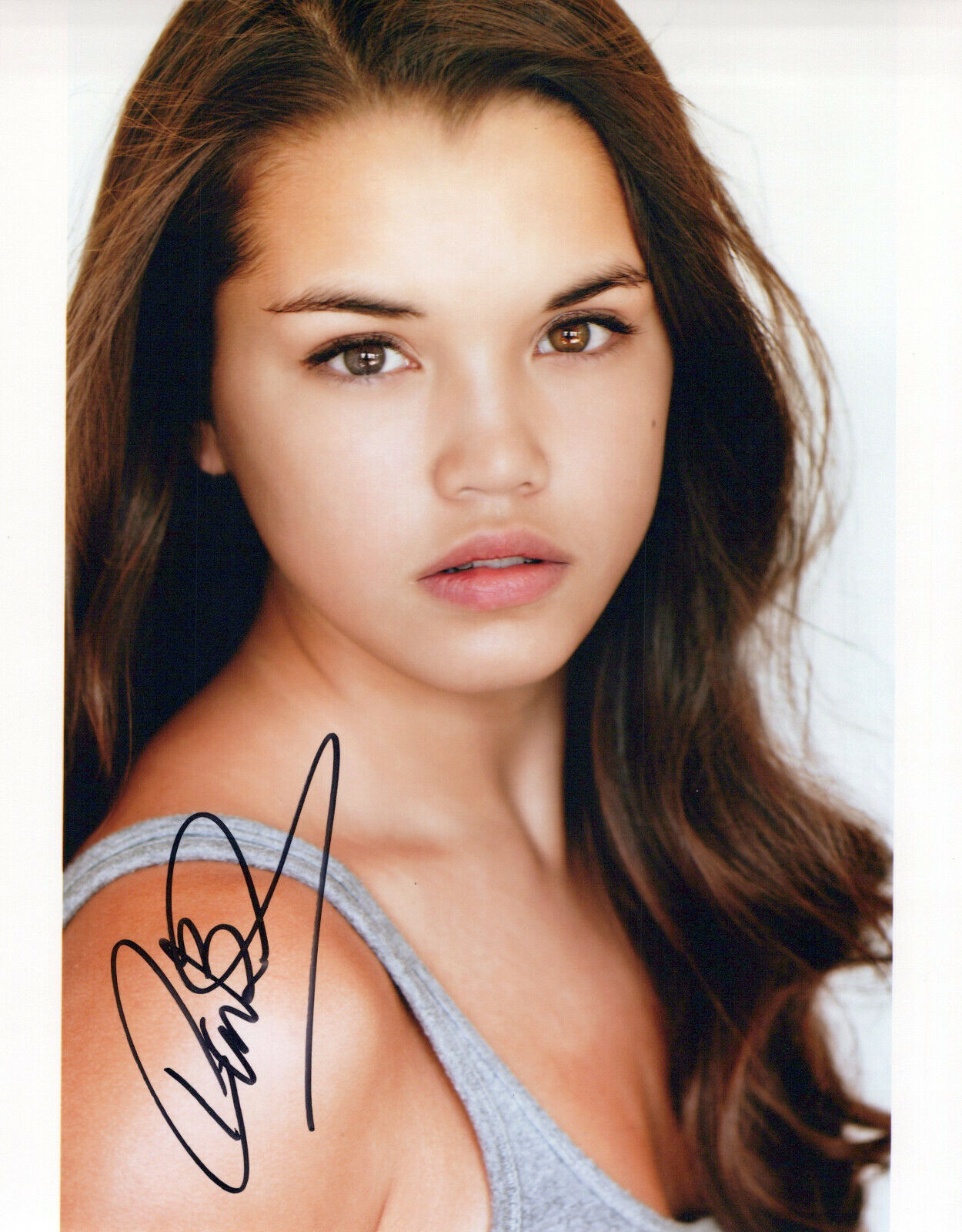 Paris Berelc glamour shot autographed Photo Poster painting signed 8x10 #4