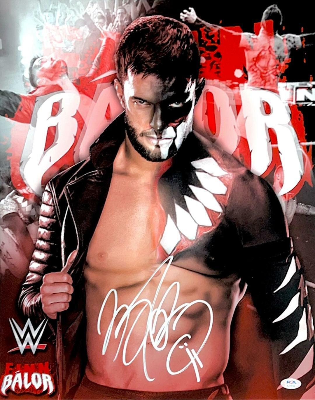 WWE FINN BALOR HAND SIGNED AUTOGRAPHED 16X20 Photo Poster painting WITH PROOF AND PSA DNA COA 6