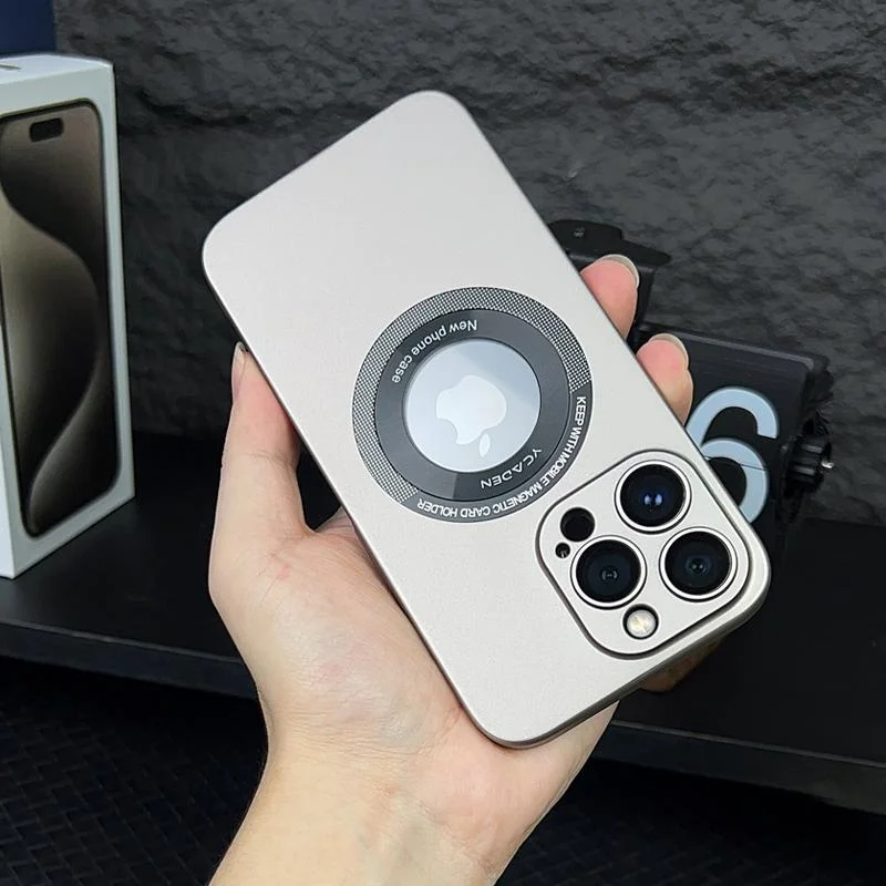 For iPhone 15/14 Series Hollow Out Frosted Mobile Phone Case