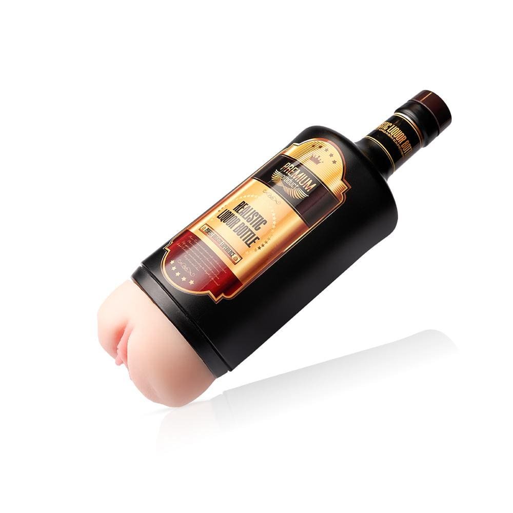 Rum Bottle-Like Manual Masturbator Cup-FUNSEXDOLLS