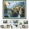 (US Local)Scenery-11CT Stamped Cross Stitch Kit(65x50cm)
