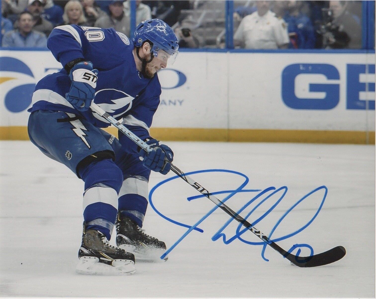 Tampa Bay Lightning JT Miller Signed Autographed 8x10 Photo Poster painting COA #8