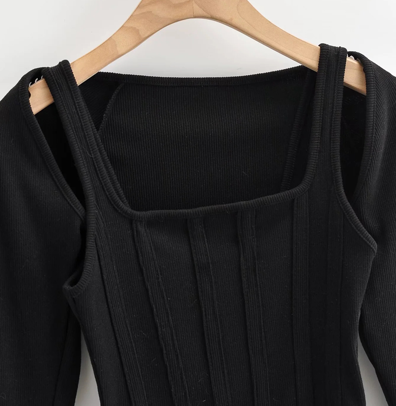 Ootddress Women Striped Stitching Slim T-shirt Female 2 In 1 Shrug Set Co-ord Crop Shrug And Corset Tank Tops Set Y2k Streetwear New