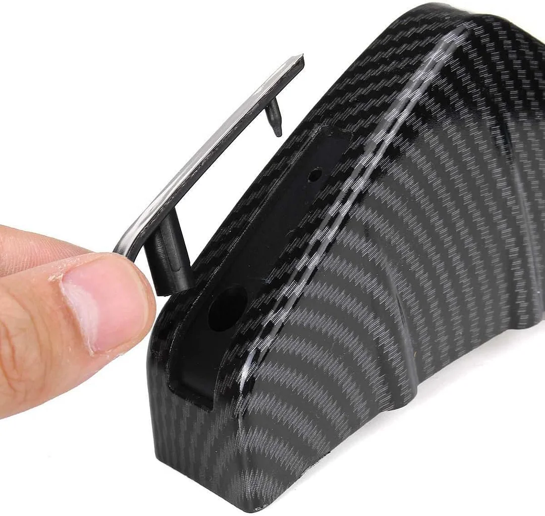 4pcs Car Lower Bumper Lip Diffuser, Anti-collision Accessories Spoiler Protector