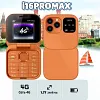 PUSOKEI 4G LTE Flip Phone Unlcoked, 4G Mini Flip Phone for Seniors, Loud Speaker, Dual SIM Slot, 1.77 Inch Screen, One Click Dialing, Bluetooth, FM Radio