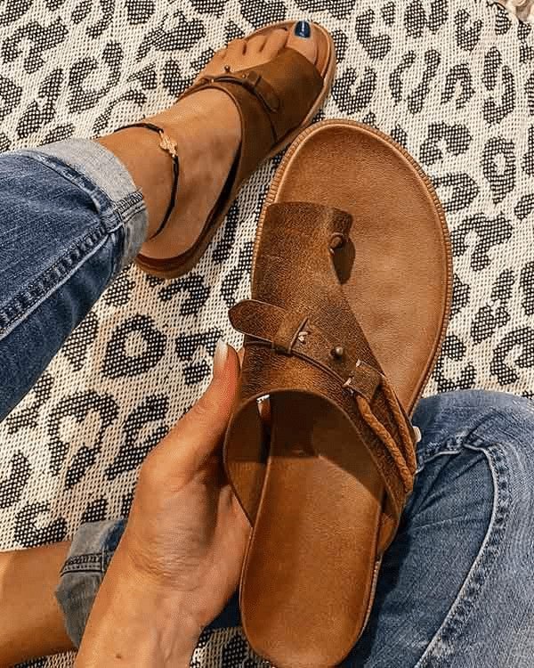 [#1 TRENDING SUMMER 2022] Soft Footbed Orthopedic Summer Sandals 🔥 SALE OFF UP TO 50%