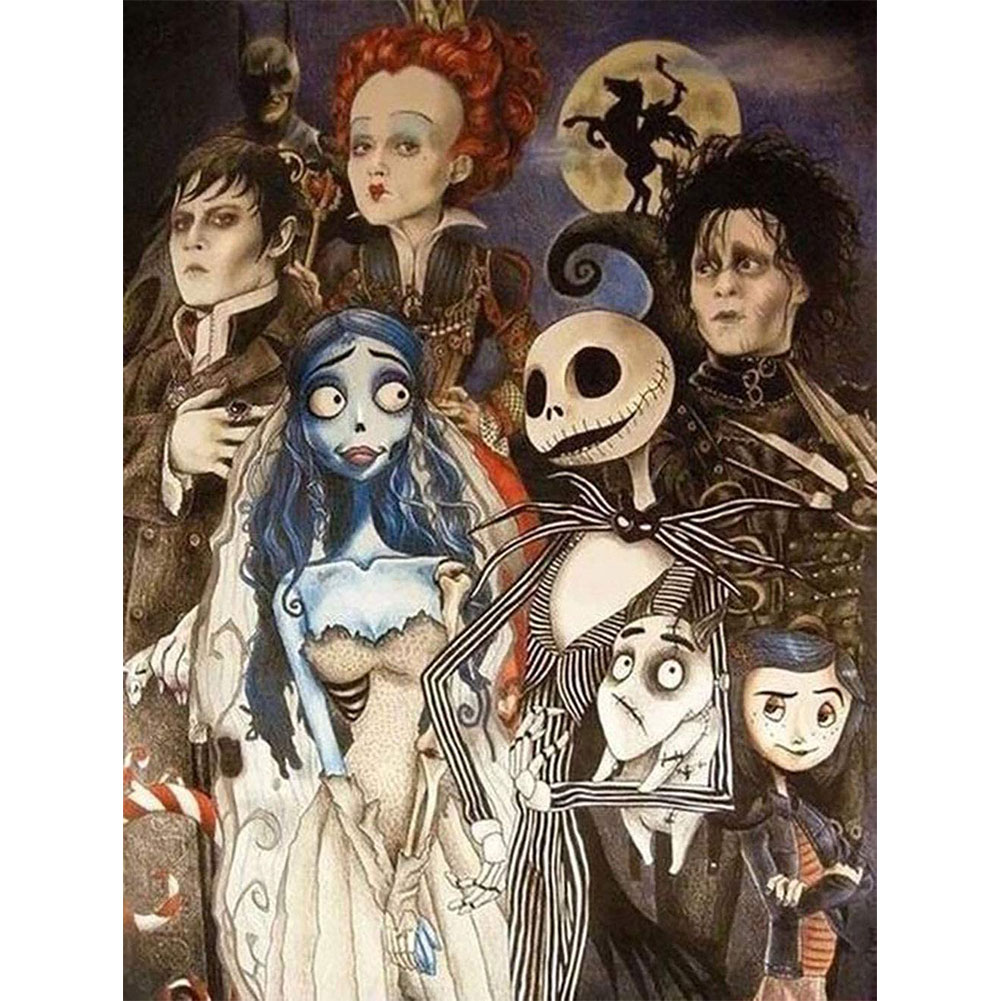 

Zombie Bride - Round Drill Diamond Painting - 40*50CM, 501 Original
