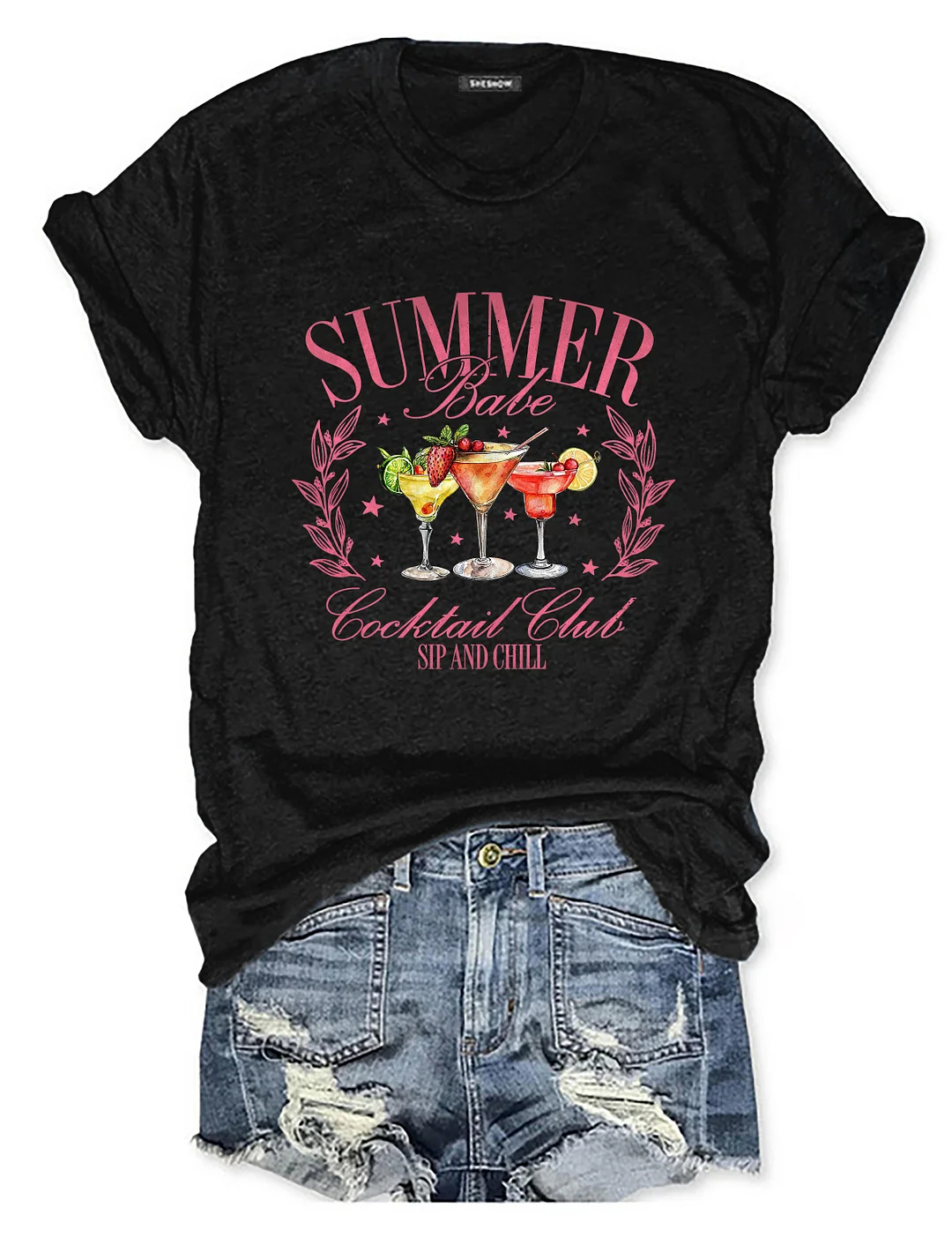 Summer Cocktail Club T-shirt